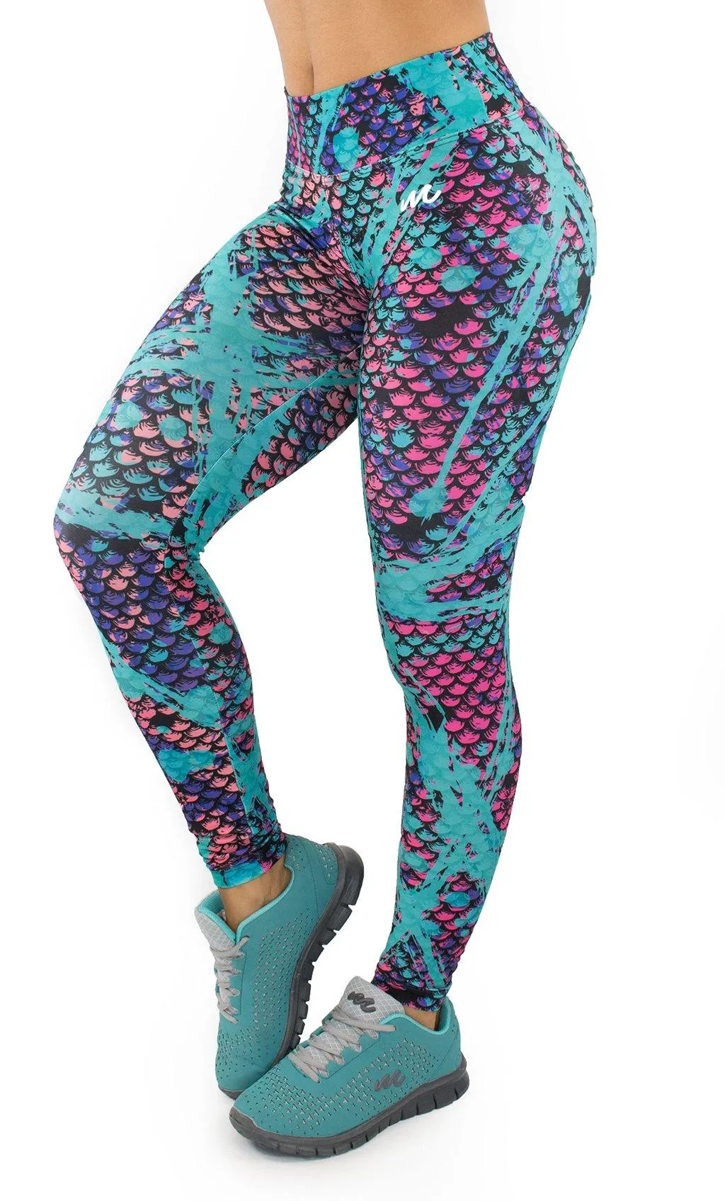 1123 Maripily Women Activewear Print Legging