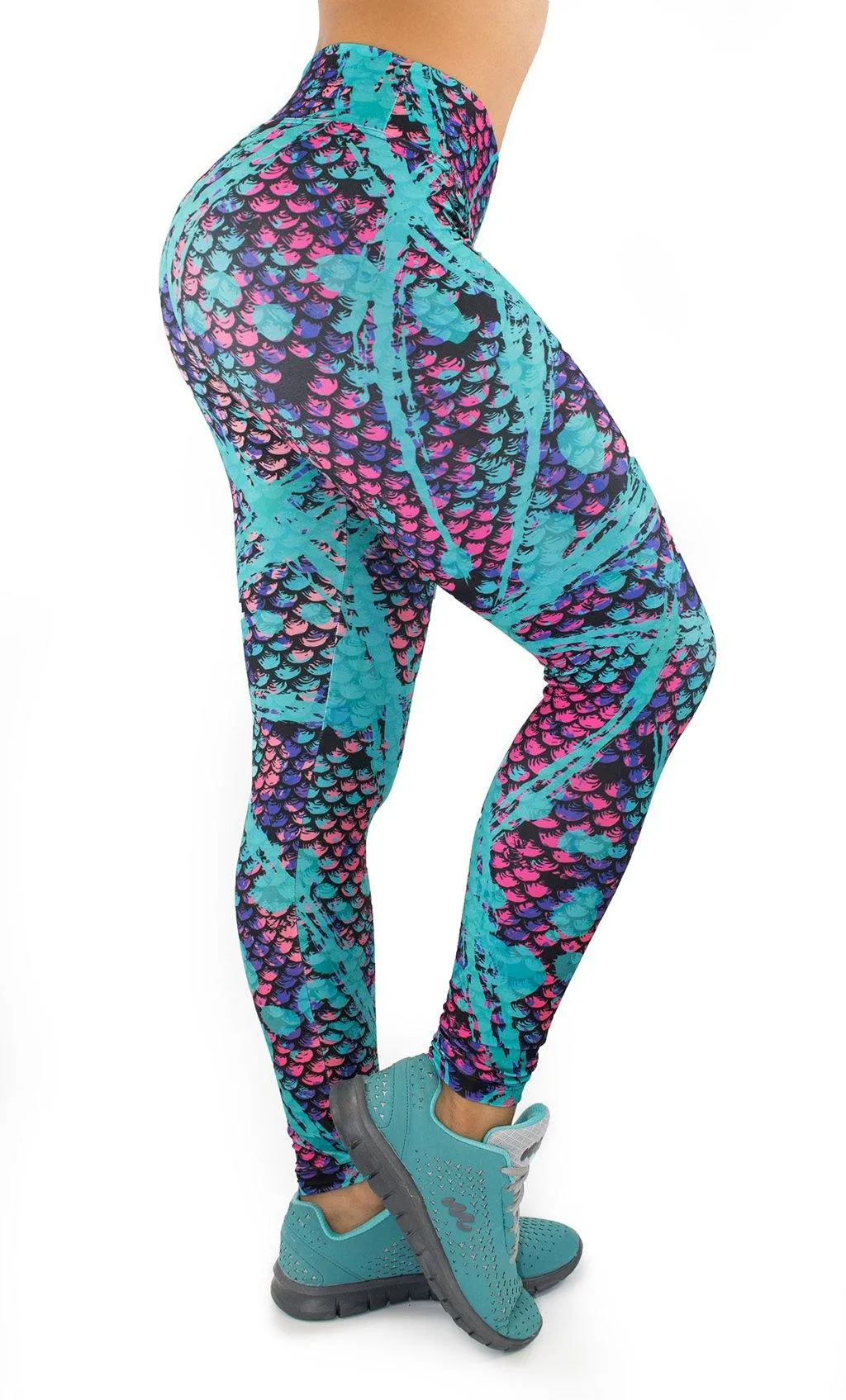 1123 Maripily Women Activewear Print Legging