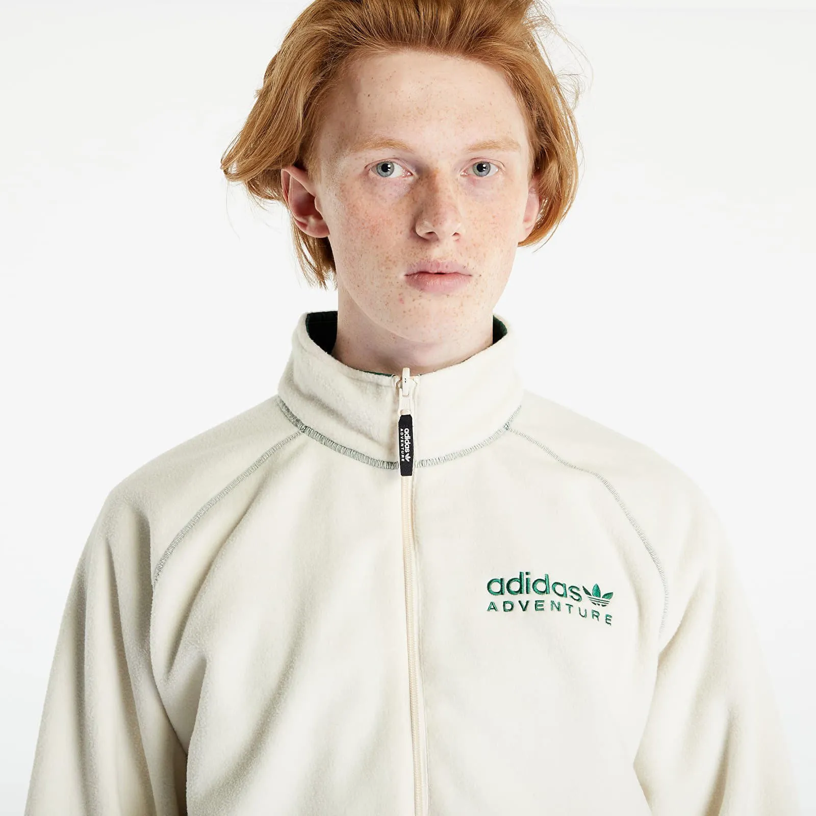 adidas Originals Adventure Fleece Reversible Polar Half Zip Jacket