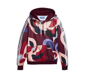 Adidas Originals Rita Ora Sweatshirt H "Art Games" (collegiate burgundy/white)