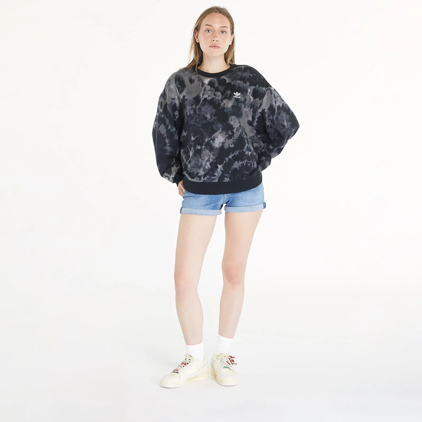 adidas Tie-Dyed Crew Sweatshirt