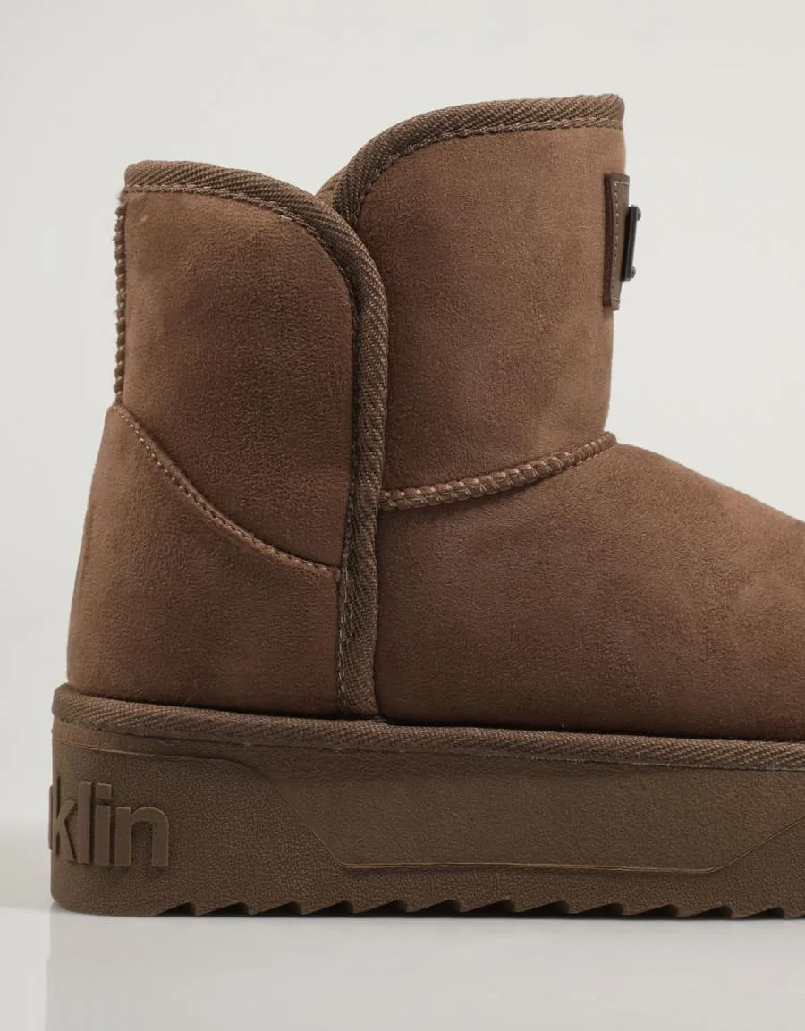  ankle boots D FRANKLIN Nordic en Taupe 84133
