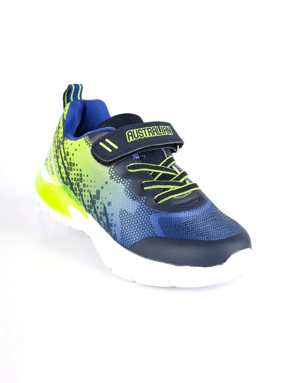 Australian Deportivas infantiles con correa y luces