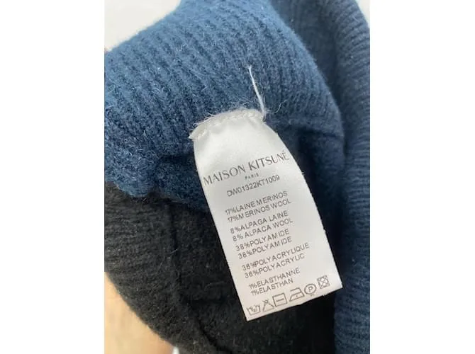 Autre Marque MAISON KITSUNE Pantalón T.Lana XS Internacional Negro 