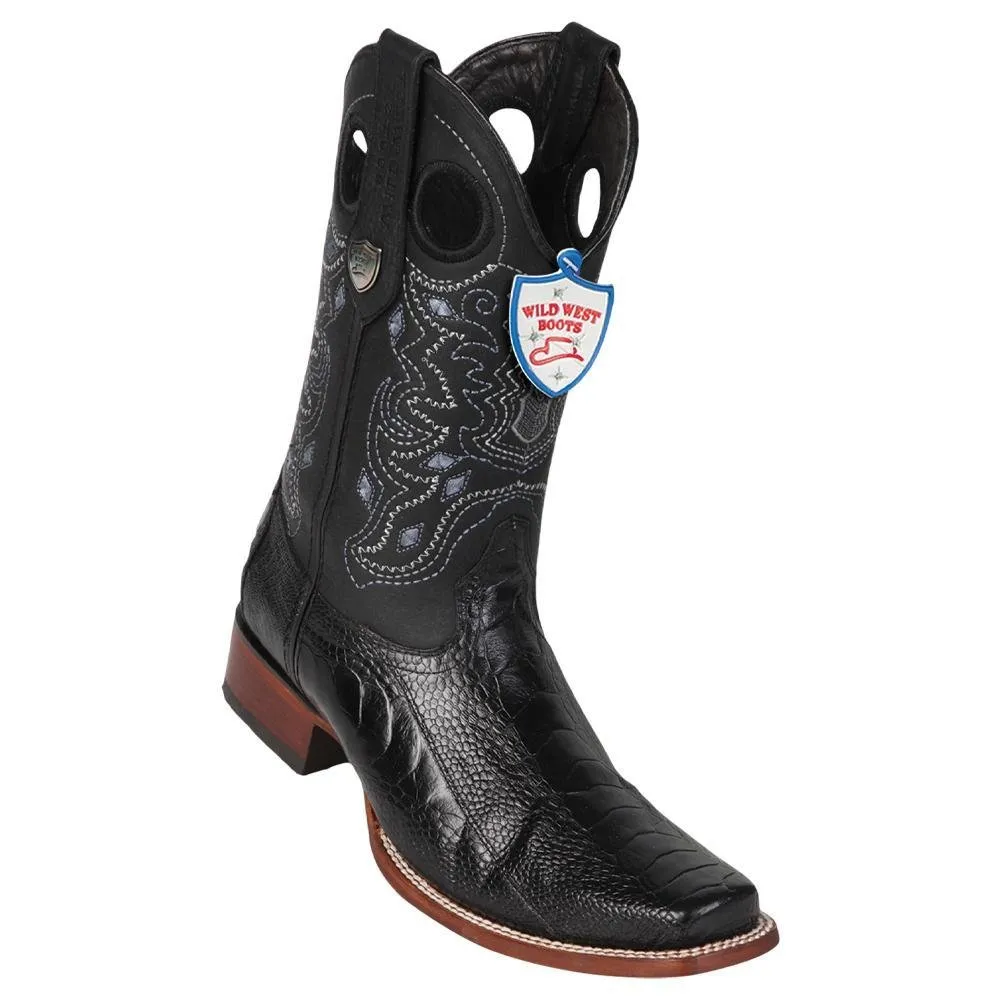 Botas de Avestruz Pata Original Horma Rodeo WW-28180505