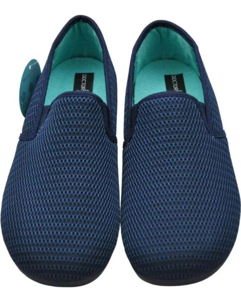 Calzado de casa de Hombre D`CUTILLAS DOCTOR CUTILLAS 1415 ZAPATILLAS CASA CON PLANTILLA EXTRAIBL MARINO