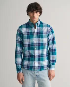 Camisa Oxford Regular Fit Archive a cuadros