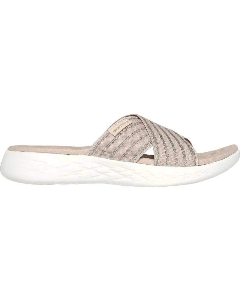 Chanclas SKECHERS  de Mujer 140740 ZUECOS O MULES DE MUJER  ROSA