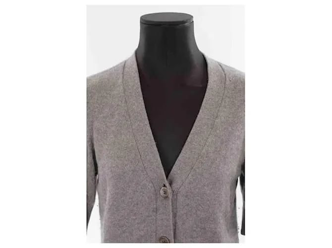Eric Bompard cárdigan de cachemir Gris 