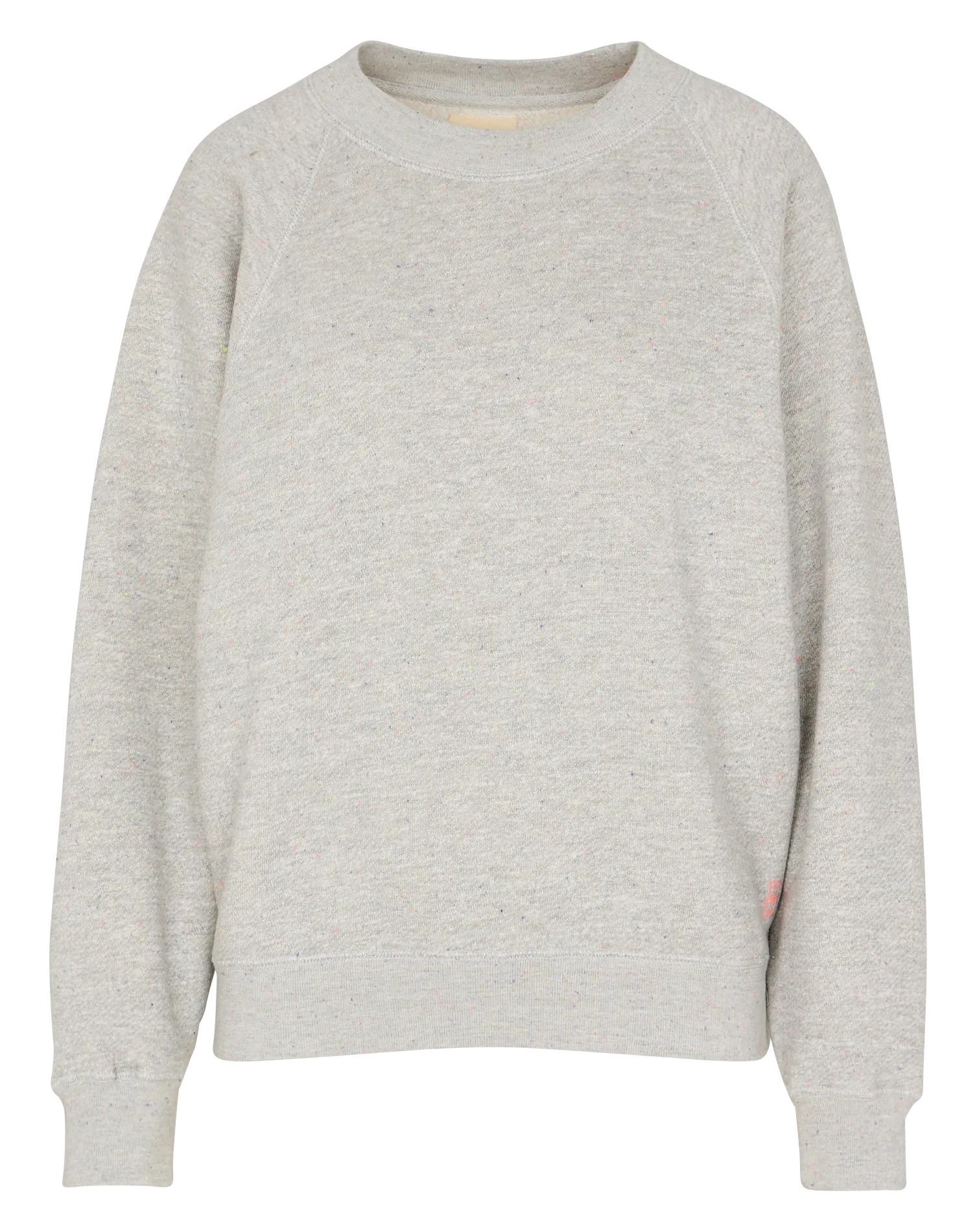 FELLA - Sudadera con cuello redondo y aplique de rejilla en azul