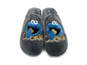 Garzón P373.275 Zapatilla De Casa, Chancla Monstruo Cokie Gris Hombre