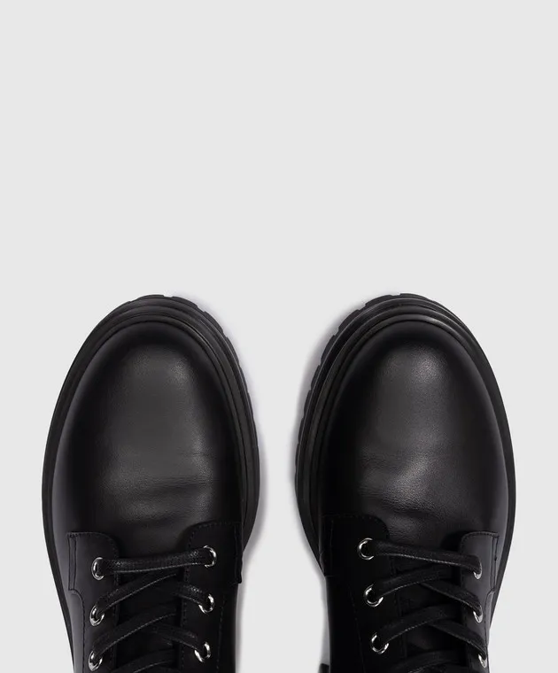 Gianvito Rossi Martis 20 black leather boots