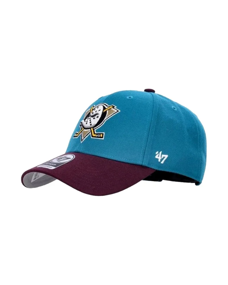GORRA 47 BRAND TURQUESA ANAHEIM DUCKS DARK TEL MVP