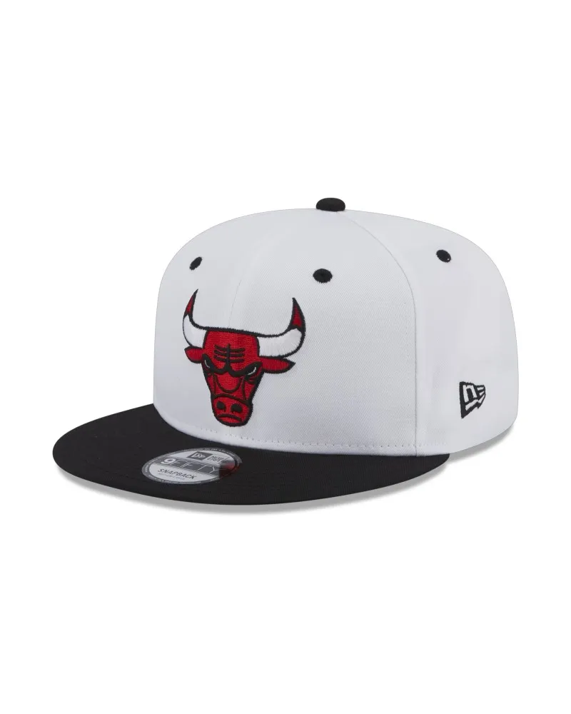 GORRA NEW ERA BLANCA BULLS WHITE CROWN PATCH 9FIFTY CHIBUL