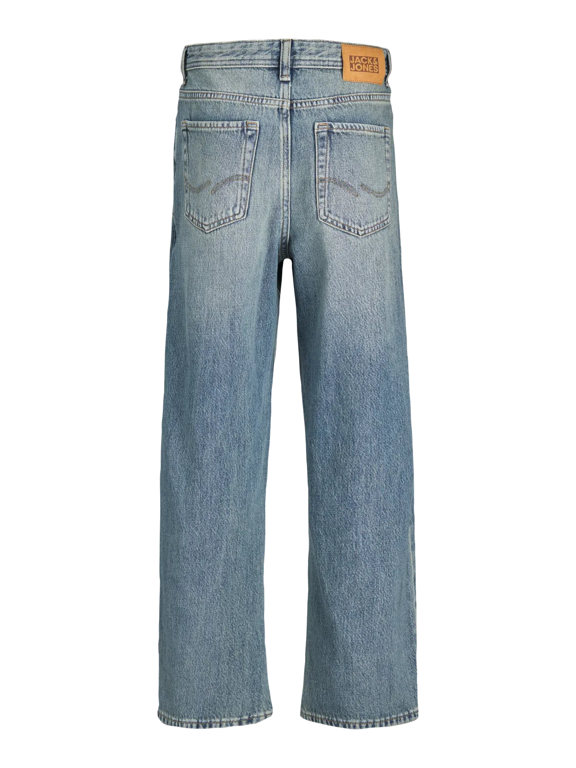JJIALEX JJORIGINAL MF 607 SN JNR Vaqueros de corte baggy Junior | Azul intermedio | Jack & Jones®