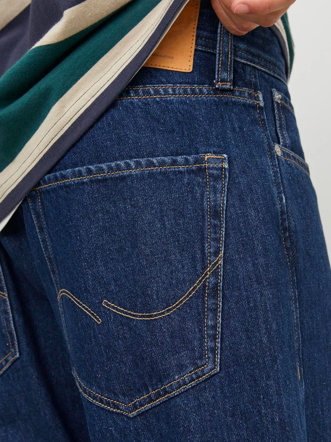 JJIEDDIE JJORIGINAL MF 924 Vaqueros Corte loose | Azul intermedio | Jack & Jones®