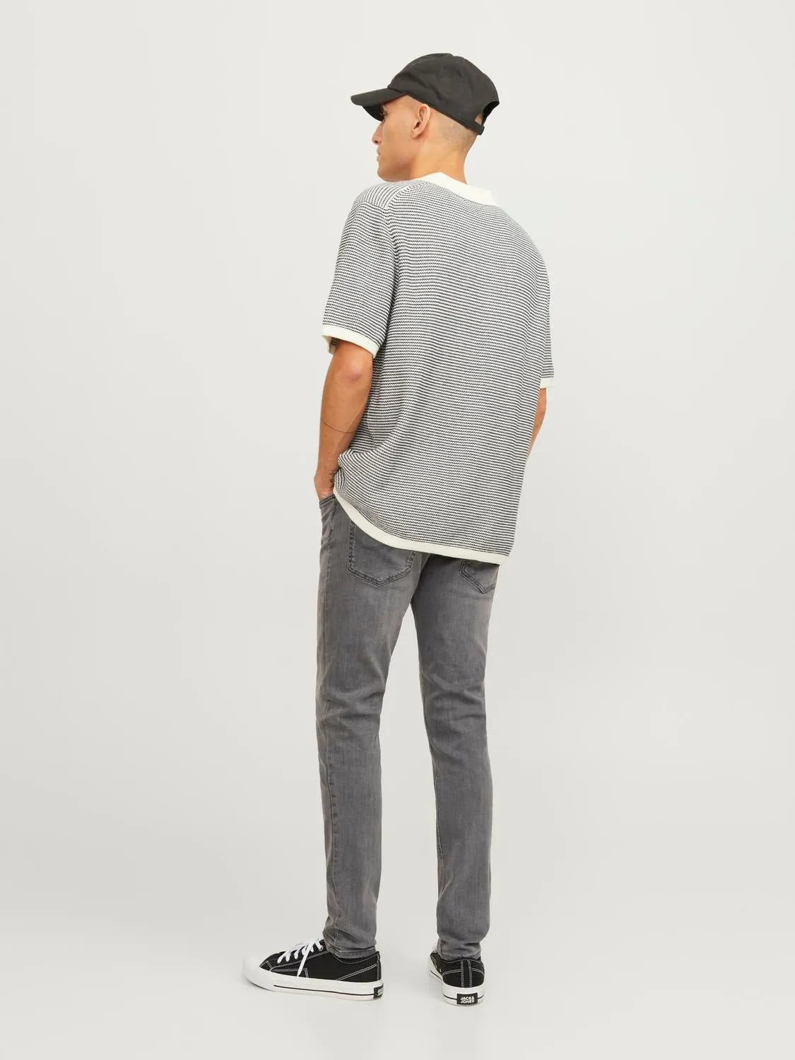 JJILIAM JJORIGINAL AM 010 50SPS Vaqueros de corte skinny | Gris intermedio | Jack & Jones®