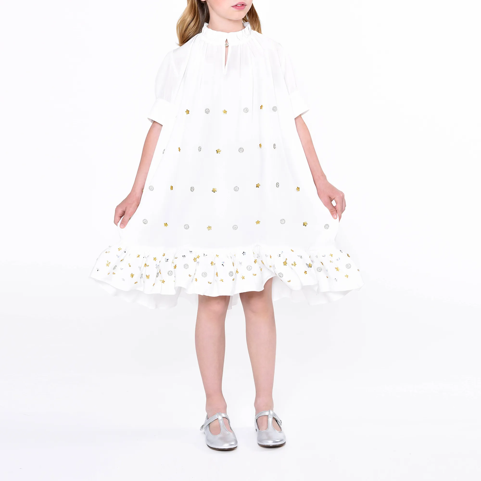 LANVIN Vestido de ceremonia de crepé
