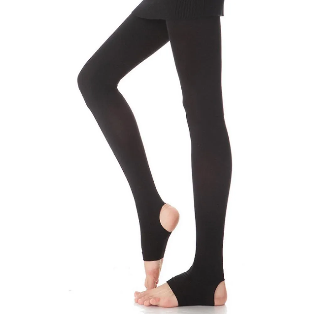 Leg Slimming Sock Shaping Pressure Pantihose Stockings for Spring and AutumnStep on foot L