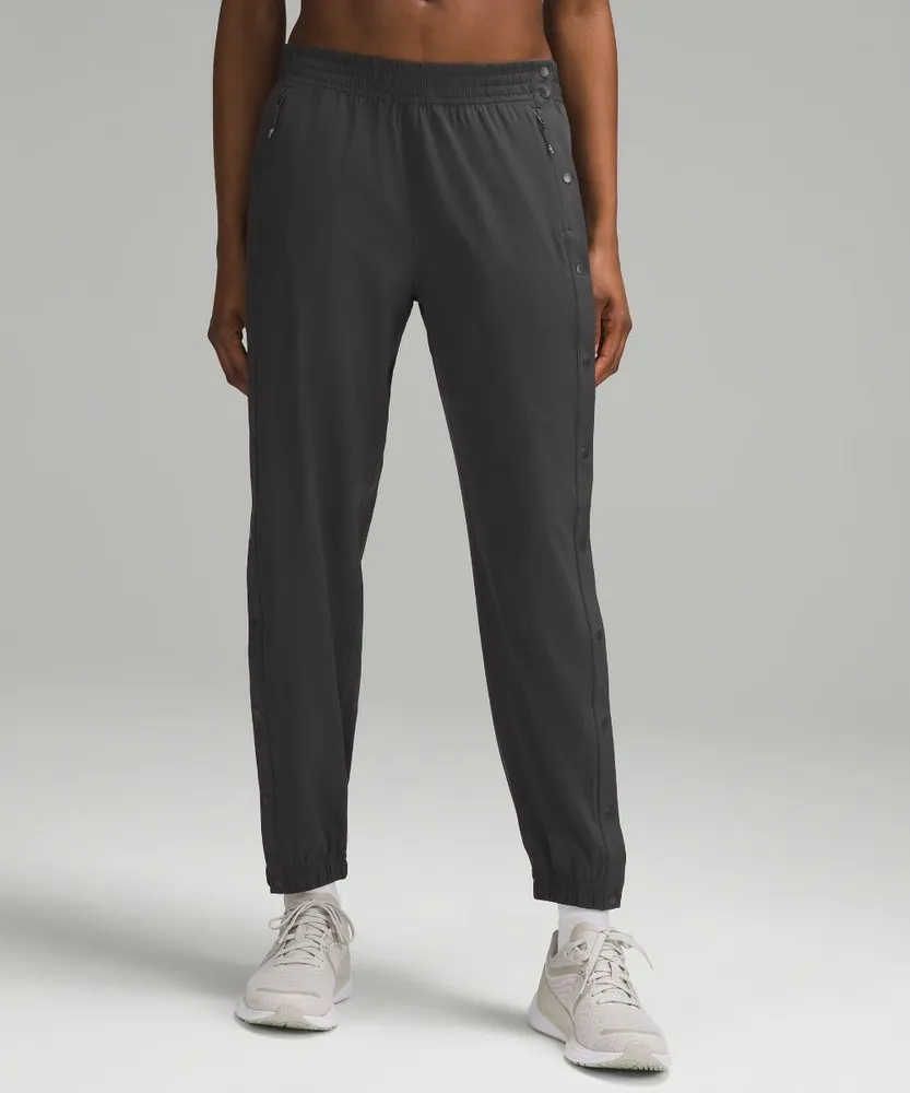 Lululemon Pantalones deportivos de talle medio con botones a presión - Grises | ZQ91-O7YZ