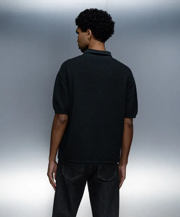 Palm Angels Moss Gray Polo