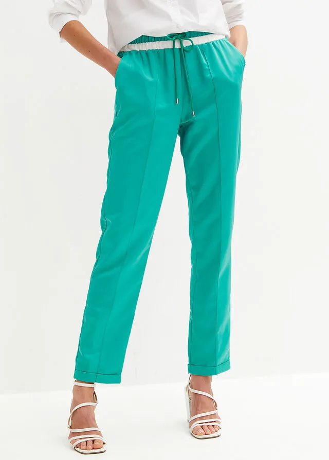 Pantalón de chándal verde botella