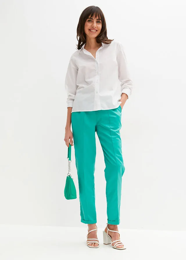 Pantalón de chándal verde botella
