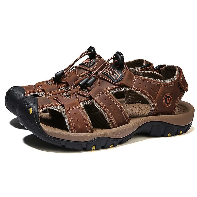 Summer Men Casual Beach Outdoor Water Shoes Breathable Trekking Fashion Hiking Climbing Fishing Leisure Sandals
