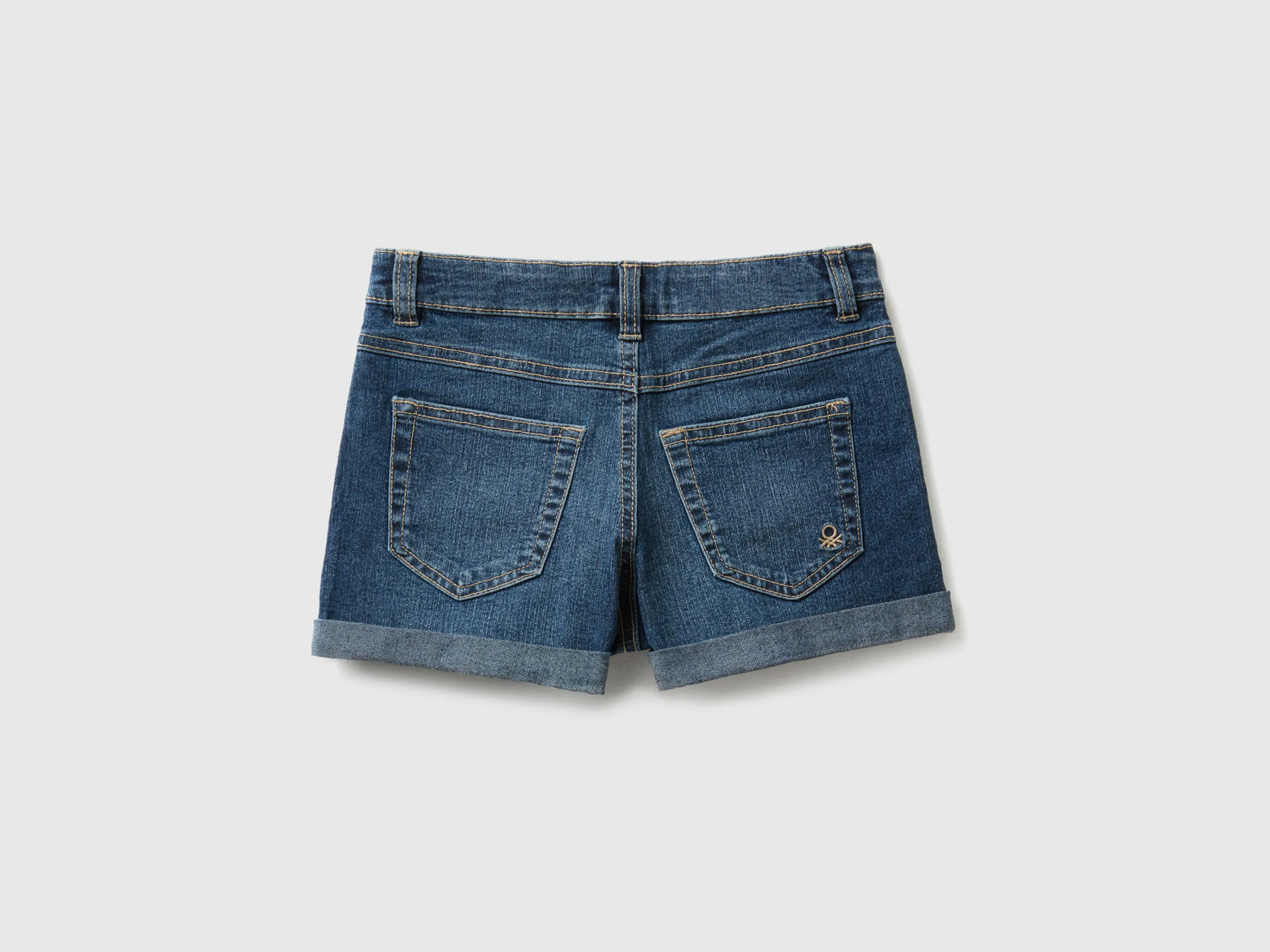 Vaqueros cortos en denim Eco-Recycle