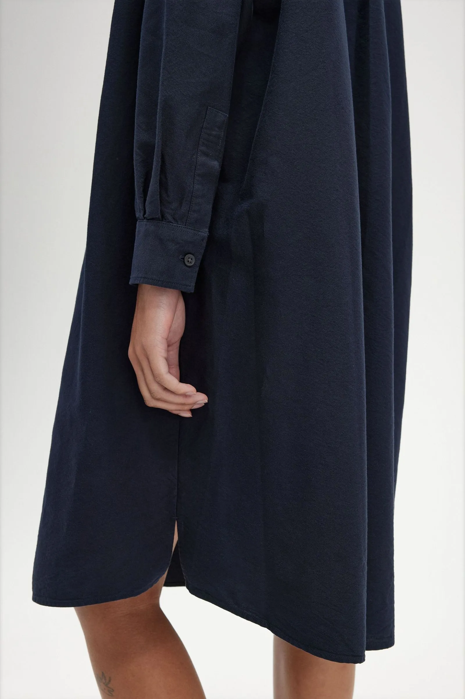 Vestido camisero abotonado