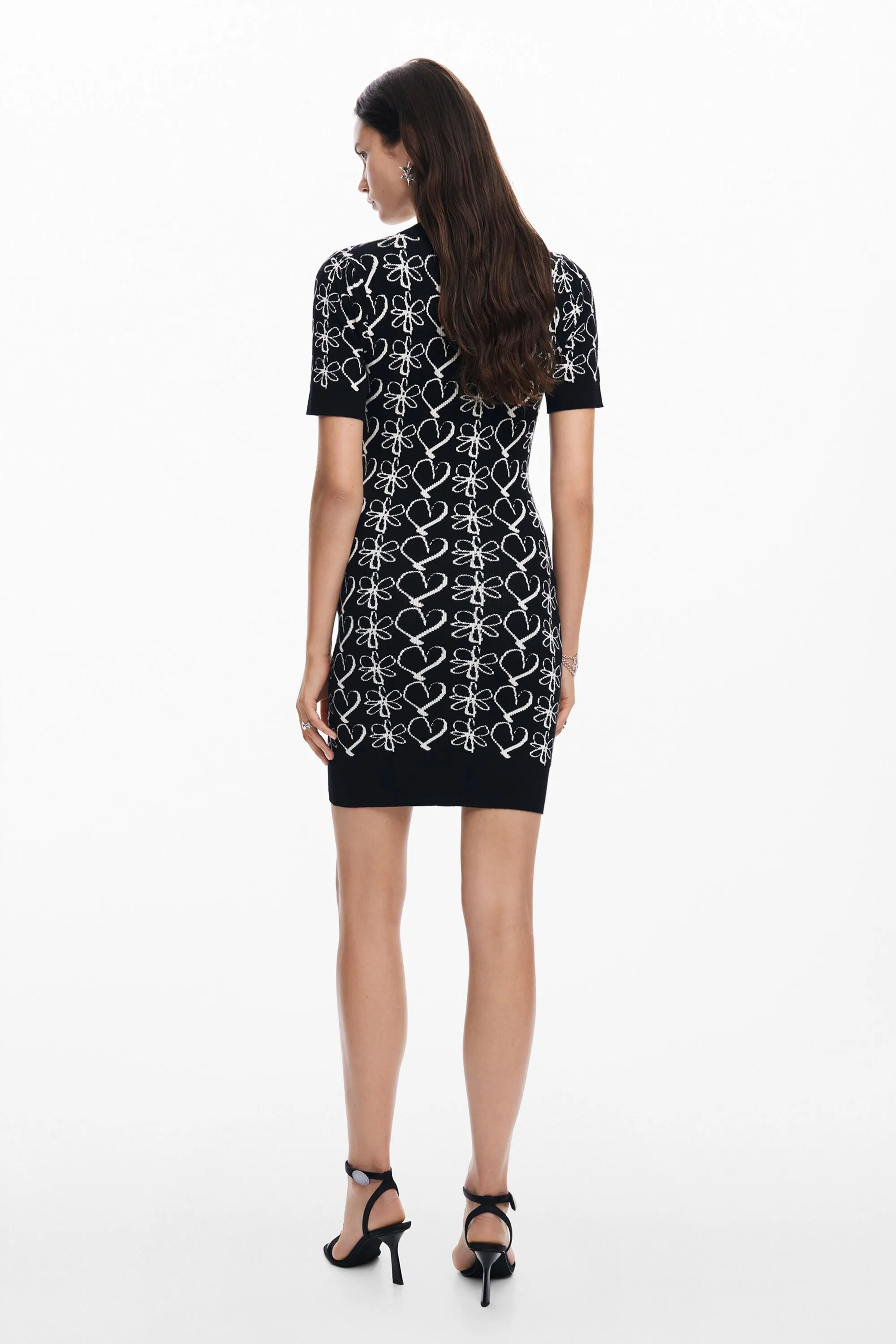 Vestido mini estampado M. Christian Lacroix