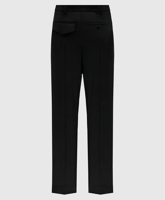 Victoria Beckham Black pants with wool