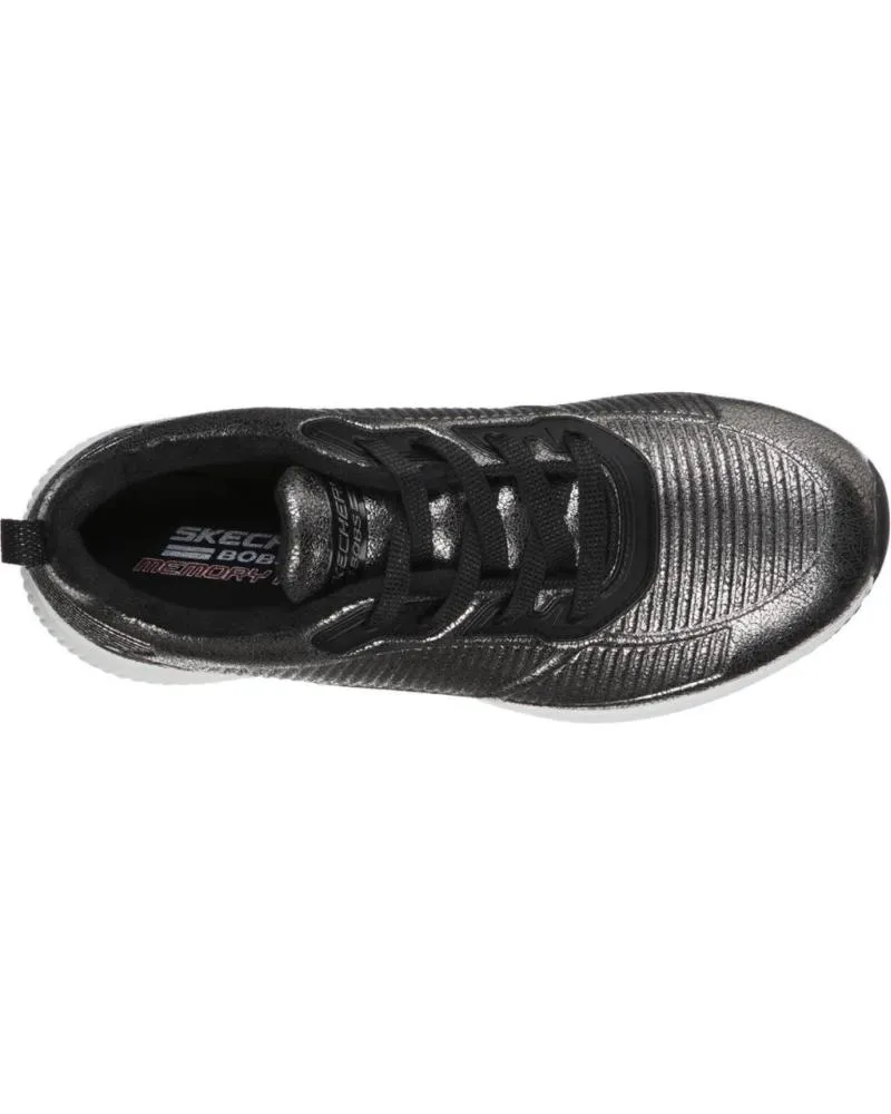 Zapatillas deporte SKECHERS  de Mujer BOBS SQUAD-2 SPARKLE  PLATA