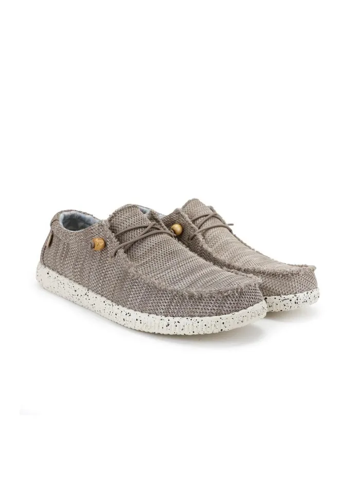 ZAPATILLAS PITAS WP150-WALLABI KNITED BEIGE