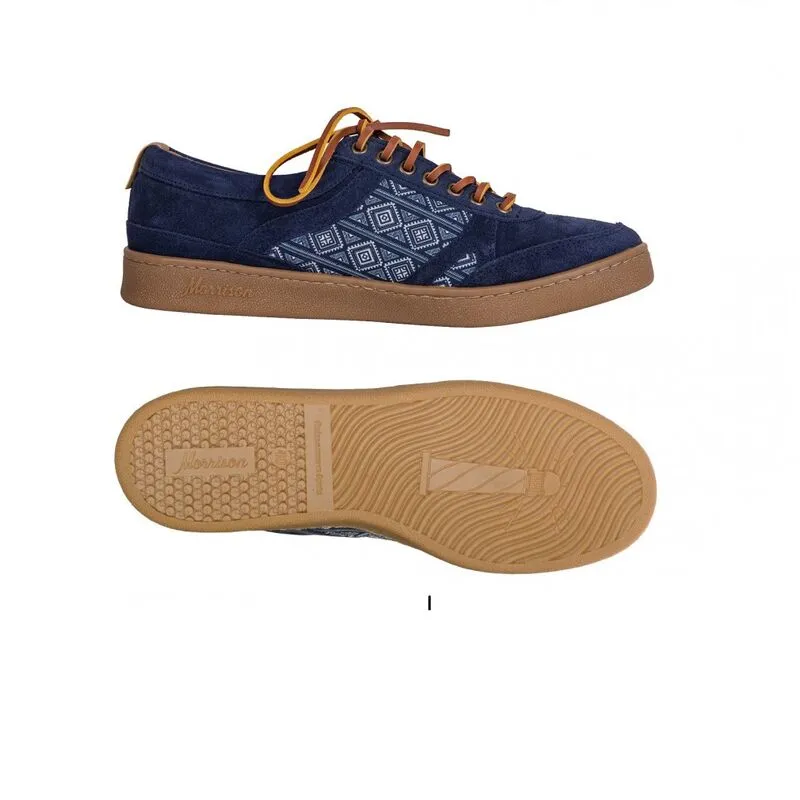 Zapatillas serraje azul Morrison Shelby  40